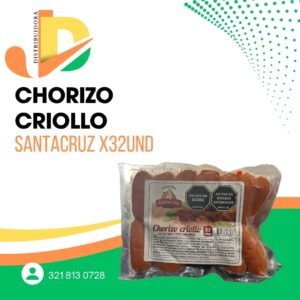 Chorizo Santa Cruz x32 unidades