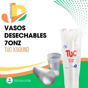 VASOS DESECHABLES 7 OZ