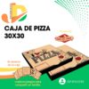CAJA DE PIZZA 30X30 CM