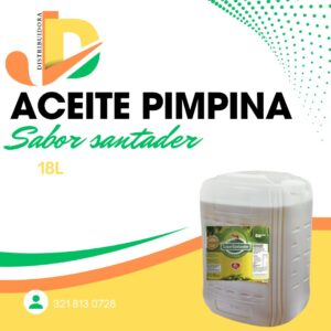 ACEITE PIMPINA SANTANDER 18 LITROS